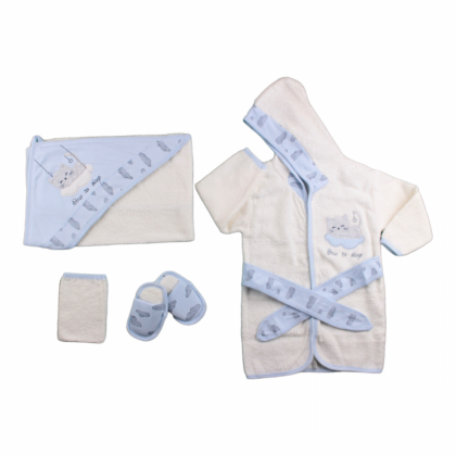 GAYE 856 BORNOZ SET