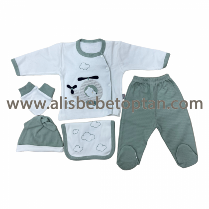 GAYE 7612 5Lİ ZIBIN SET 